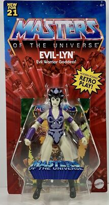 Mattel Masters Of The Universe Origins Retro Evil-Lyn Action Figure Version 2