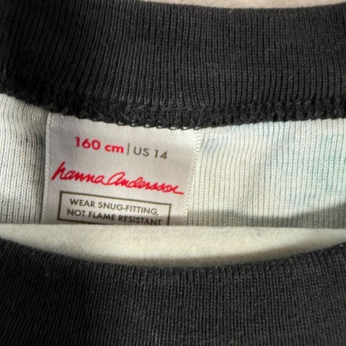 Hanna Andersson Pajama Shirt Kids Size 160 Galaxy Space Theme Long Sleeve - Picture 2 of 3