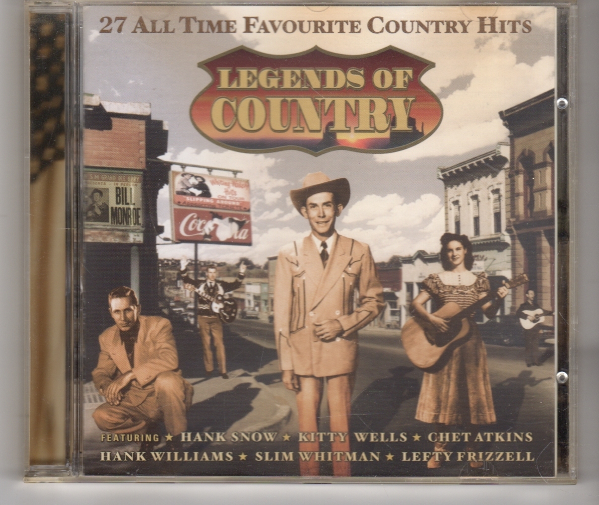 (HH460) Legends of Country, 27 All Time Favourites - 2002 CD