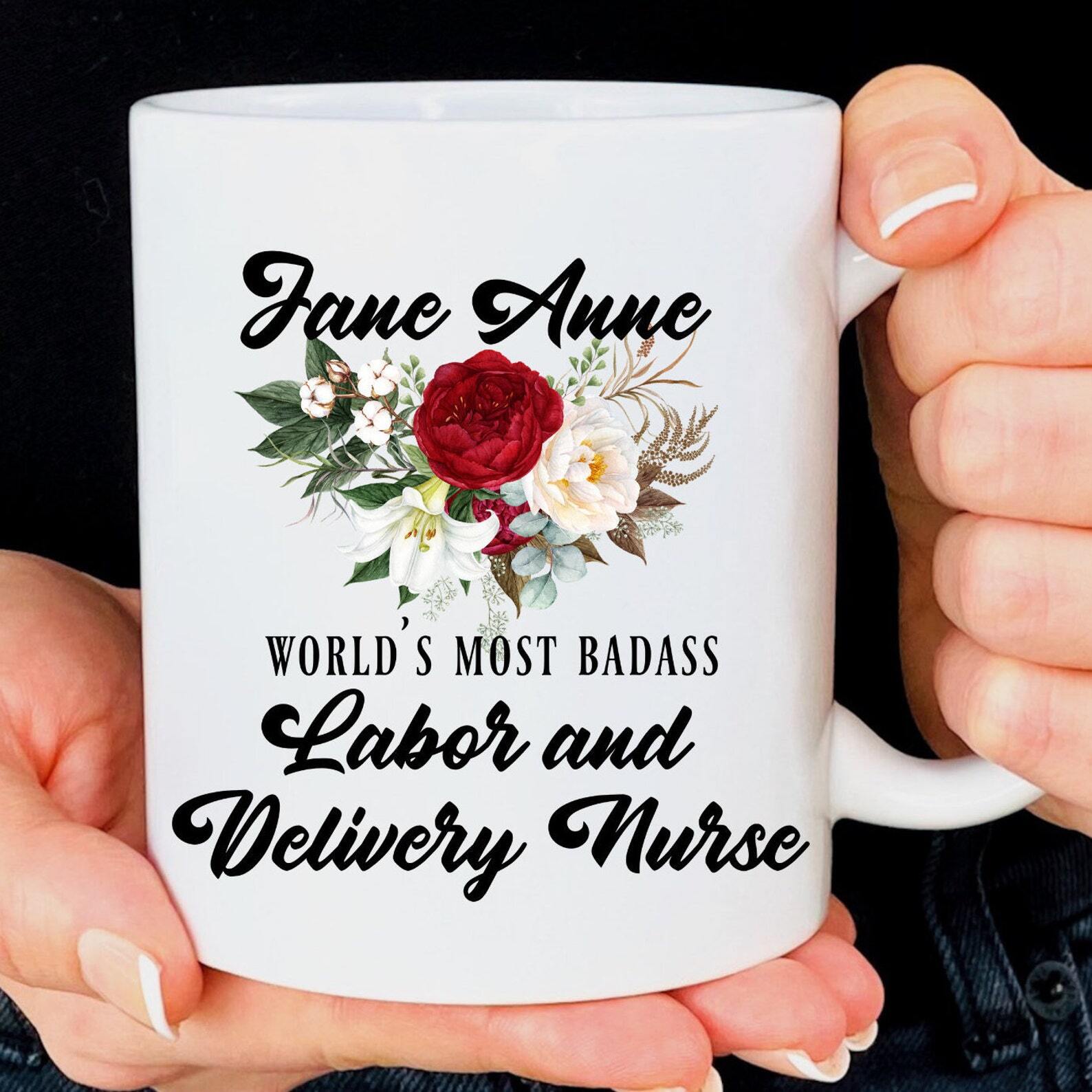 Labor And Delivery Nurse Gift For Women Personalized Nurse Gift For Retirement