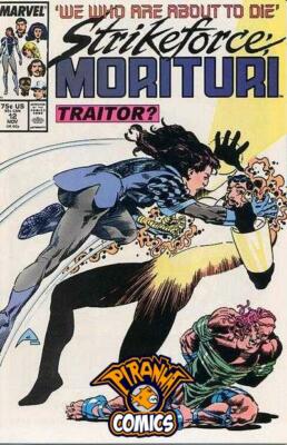 STRIKEFORCE: MORITURI #12 (1986) VF/NM MARVEL