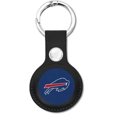 Pets First NFL Leather Keychain Apple Air Tag Holder for Dogs & Cats Airtag Case