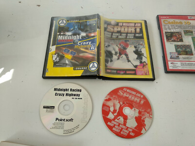Jeu PC Midnight Racing Version Française - Bon état, Jeu De Course
