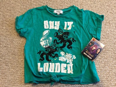 Disney D-Signed Descendants Uma T-Shirt Size M 10-12 NEW WITH TAG