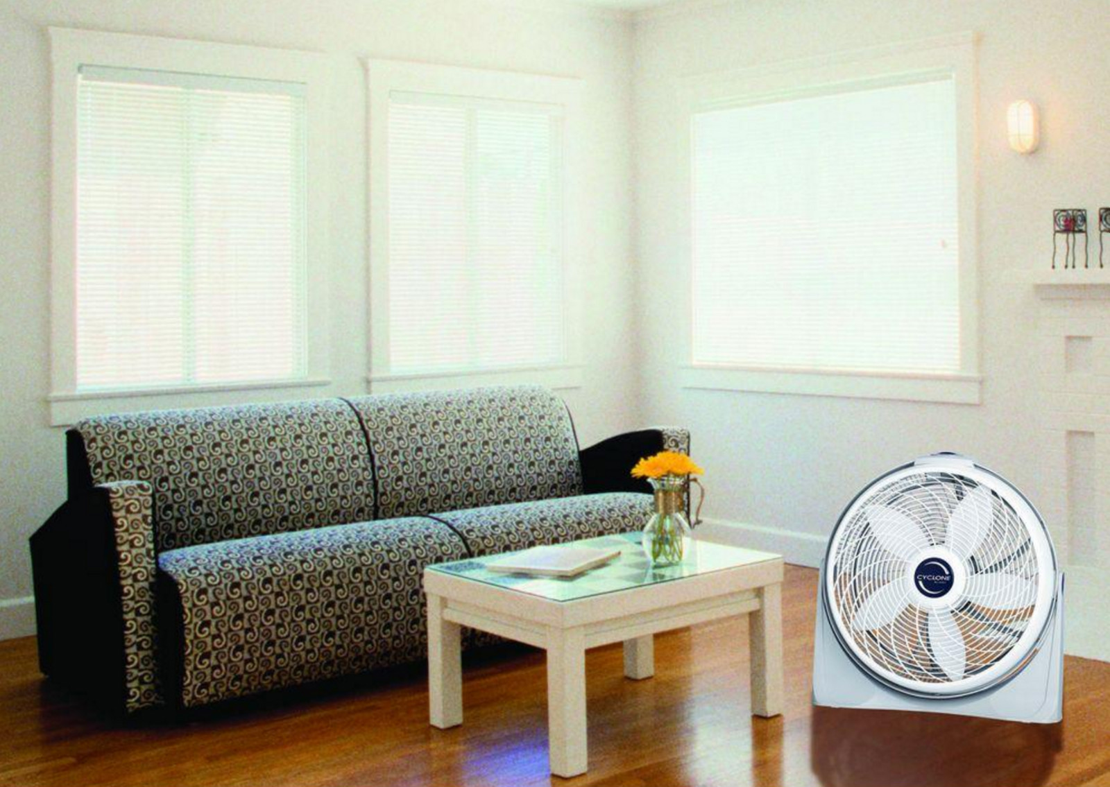 Lasko 20 Inch Cyclone Power Air Circulator Floor Fan Portable 3 Speed Wall  Mount 46013349101 | eBay