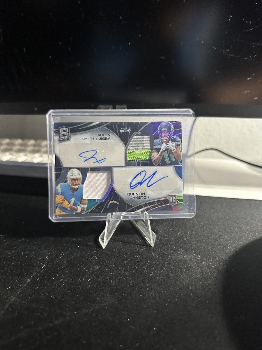 2023 Panini Spectra - Dual Patch Autographs Jaxon Smith-Njigba