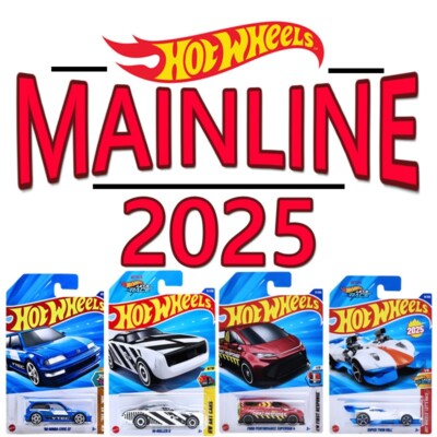 2025 Hot Wheels Mainline Series - YOU PICK