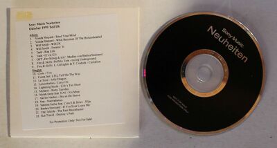 Sony Music Neuheiten Oktober 1999 Teil IIb Adv CardCD Will Smith Vonda Shepard