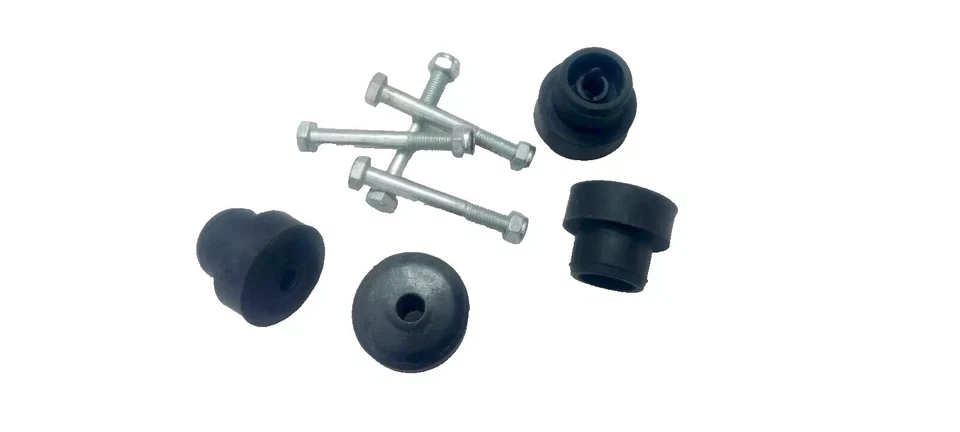 FOR JCB BACKHOE-ENGINE MOUNTS WITH NUT/BOLT 4 PCS. (123/03138 1315/3518Z) #A296 - Image 2 of 4