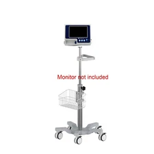 Small metal base Rolling stand for Verathon Glidescope GVL / Saturn , new MT303