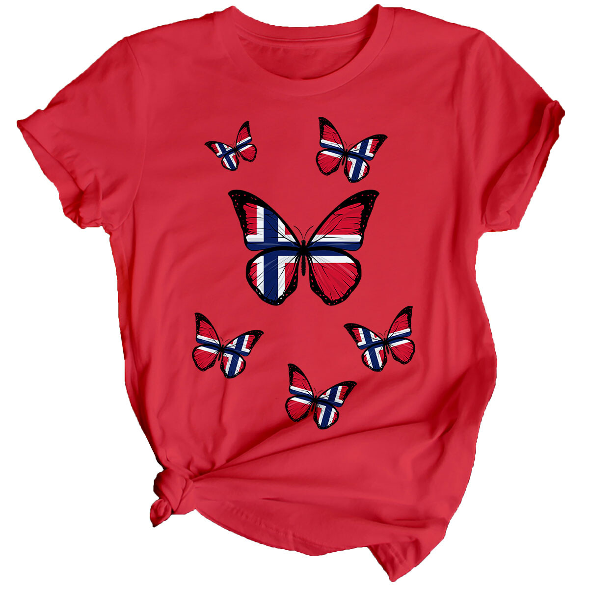 T-shirt Con Bandiera Union Jack Idea Kids &amp; Britain Expats From