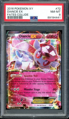 Diancie-EX graded PSA 9 for sale on eBay