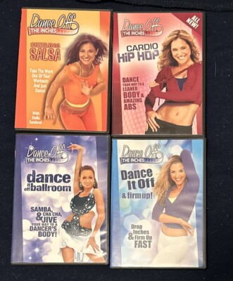 Dance Off The Inches: Sizzling Salsa/ Cardio Hip Hop/Ballroom/Firm Up DVDs