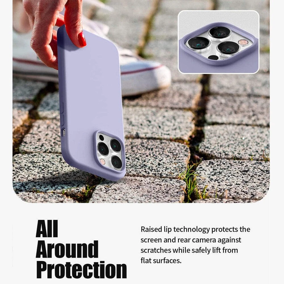 Funda Silicona Mercury Goospery para iPhone 16 Plus Pro Max Negra Foto 3 de 4