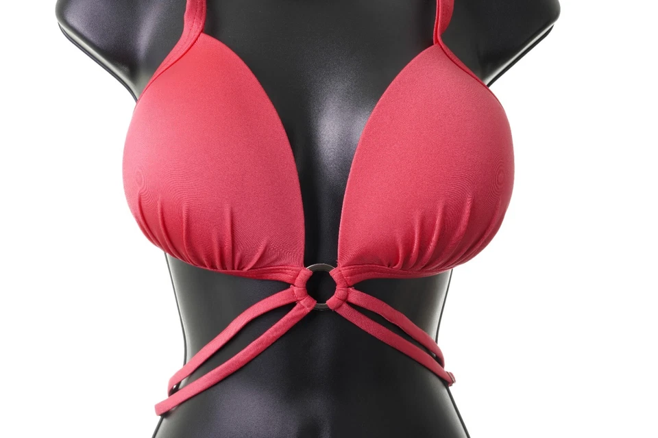 Venus 3 Piece Bundle Swimsuit Bikini Top And Bottoms Shorts Sz 6 , 8 , Top / D - Image 2 of 4