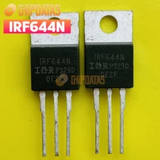 10PCS New IRF644 IRF644N MOSFET TO-220 