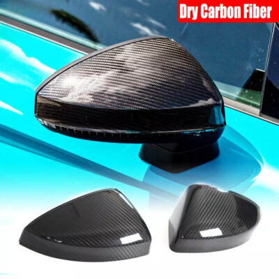 Fit For Audi R8 V10 RWD 2022-2024 REPLACEMENT Dry Carbon Side Mirror Cover Cap