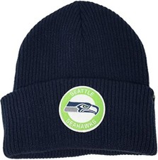 new 47 BRAND Seattle Seahawks NFL Logo Hat cuff Beanie Cap
