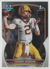 2022 Bowman University Chrome #11 Tanner Morgan Minnesota Golden Gophers