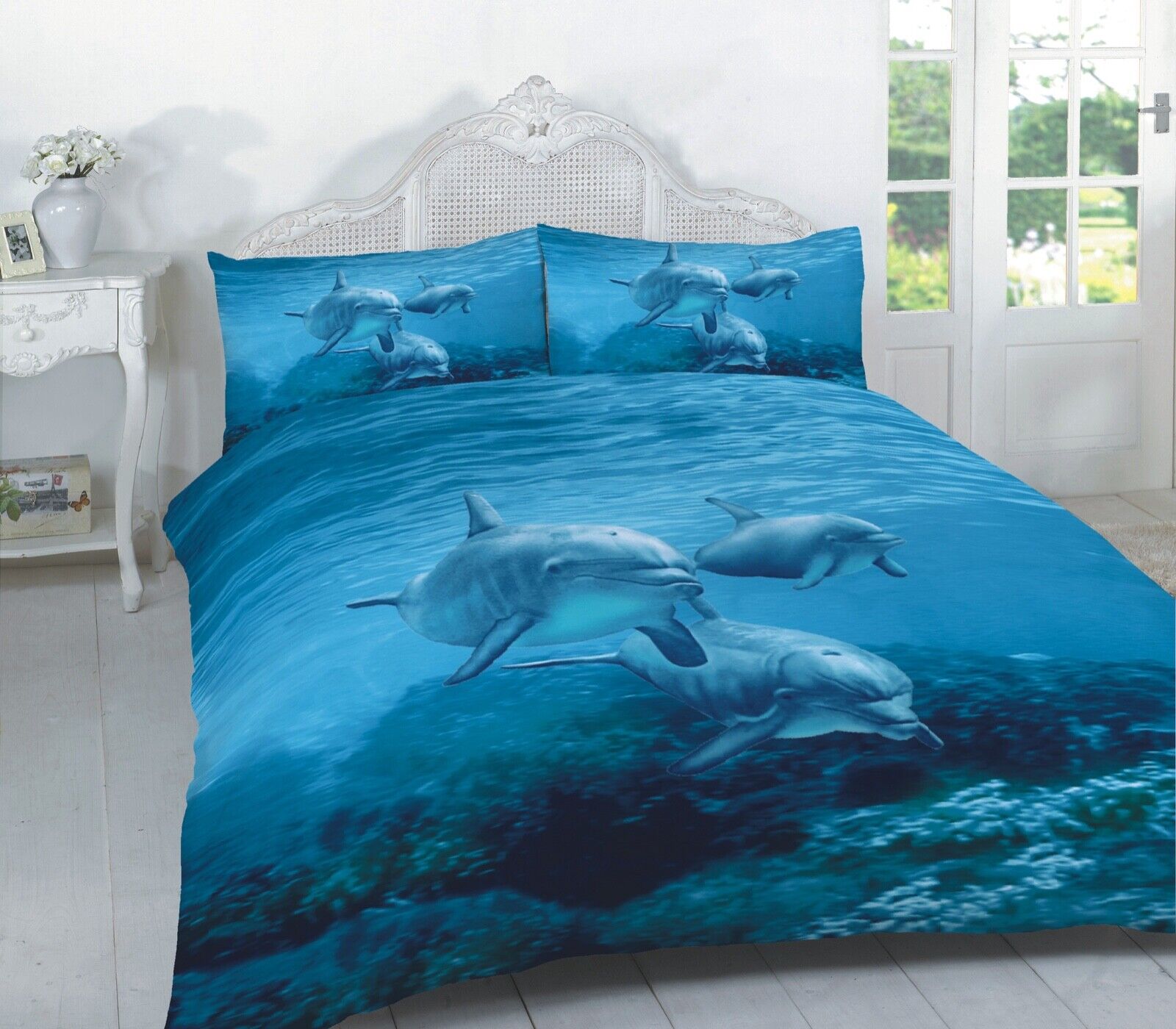 3d Animal Printed Duvet Quilt Cover With Pillow Case Sizes Single Double King Nowe tanie