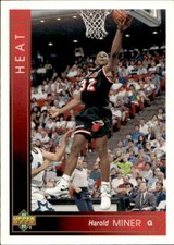 1994 Upper Deck NBA Card Figure # 21 Harold Miner