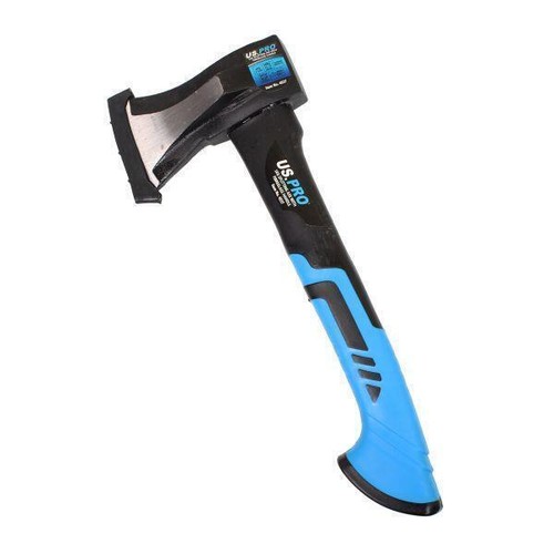 US PRO Splitting Maul Axe Wood 1KG Log Tree Hatchet Fibreglass Axe Hammer 4537 - Picture 3 of 4