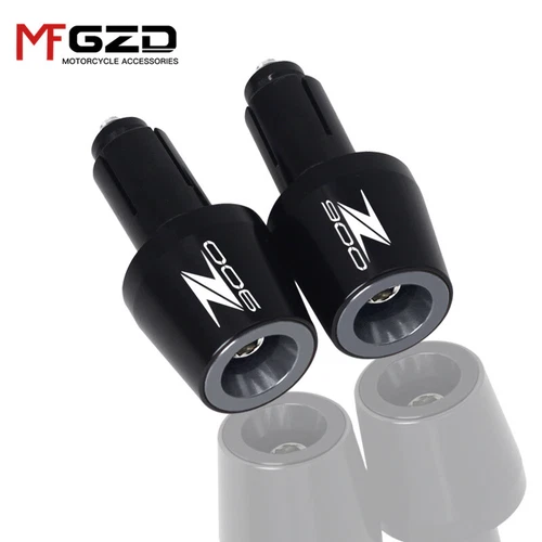 For KAWASAKI Z900 Z900RS Handle Bar Handlebar Grips Cap End handle Plugs - Foto 4 di 27