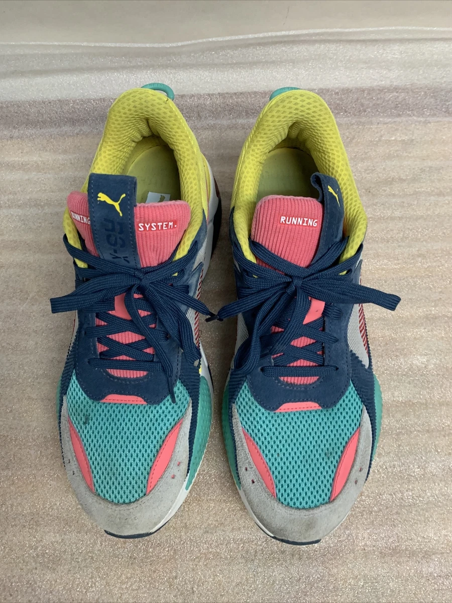 Multi colored puma shoes sales