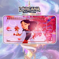 Playmat Mulan Mushu - TCG Lorcana