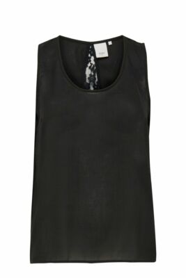 ICHI Top X KATIE Damen Bluse Shirt Top Oberteil Größe M schwarz