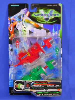 完品　ボルトロン voltron trendmasters 1998年 VOLTRON COLLECT & CONNECT 5-LION SET 1998 TRENDMASTERS MOC WITH