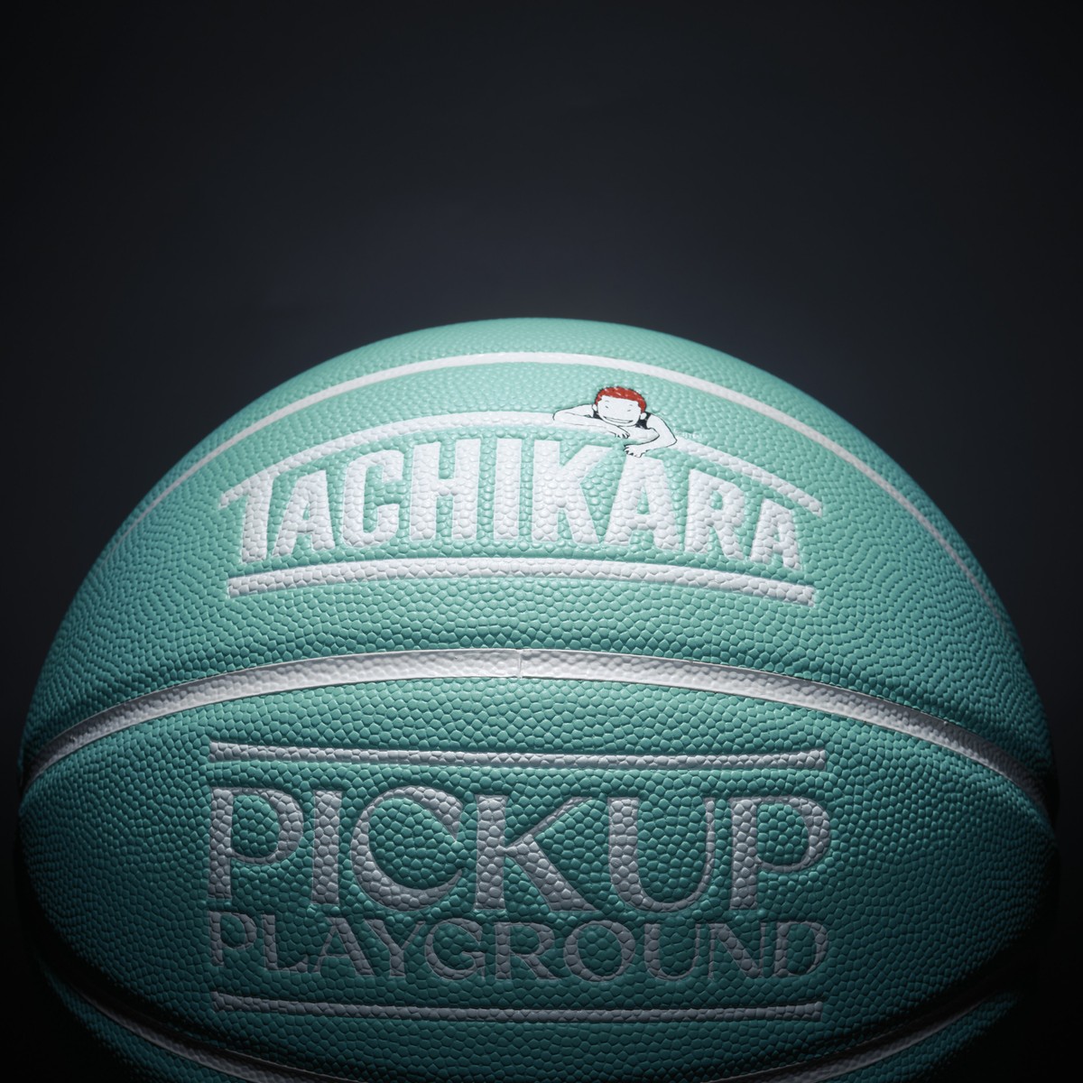 TACHIKARA BASKETBALL PICK UP PLAYGROUND SLAMDUNK Light Aqua Size 7  