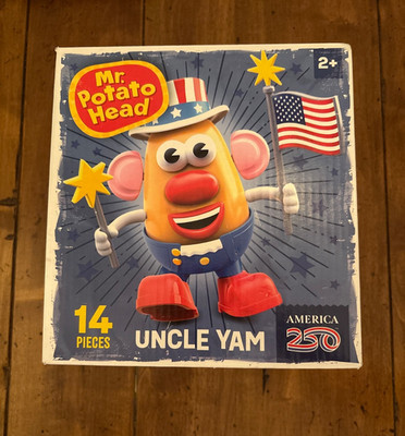 Mr. Potato Head Uncle Yam, America 250th Birthday Edition Uncle Sam NEW