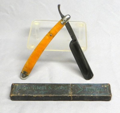 Rare Vintage Hugo Herbertz Rockla 218 Razor w/Not Original Box EXC (567)