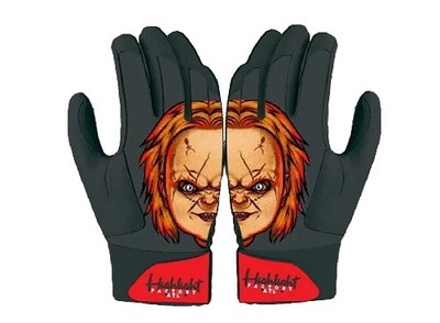 Wanna Play?/ Baseball Batting Gloves; Superior Grip Durable Breathable