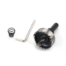 36mm HSS Drill Bit Hole Saw Tooth Set Stainless Steel Metal Alloy Cutter E