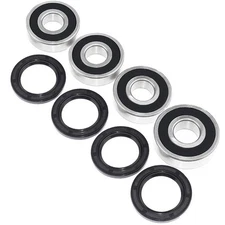 KAF 620 Mule 3000 Bearings & Seals Kit for Front wheel both sides 2001-2008
