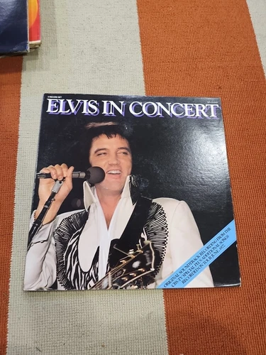ELVIS PRESLEY Dbl  LP In Concert June 1977 Rca  vinyl