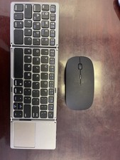 Wireless Collapsable Keyboard W/ Wireless Mouse