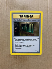 The Rocket's Training Gym 104/132 Gym Heroes - Rare Pokemon Card - EXCELLENT on eBay