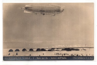 Aircraft Italy - Noble Expedition Postcard No. 1 Baia del Re