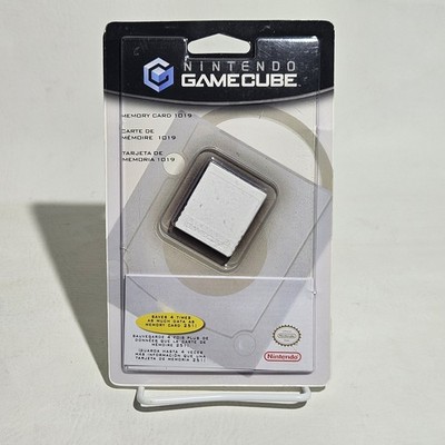Official White Nintendo GameCube Memory Card 1019 Brand NEW