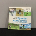 New Listing2006 Nintendo Wii Sports Game Cardboard Sleeve Tested Works