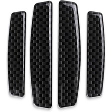 Universal Car Door Edge Guards 4PCS Carbon Fiber Protector Trim Anti-Collision