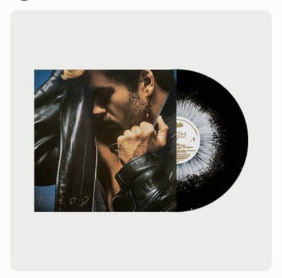 George Michael - Faith Black White Splatter Vinyl LP Blood Records 