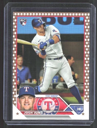 2023 Topps #529 Josh Jung Gold Star