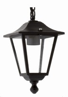 Schwarze Pendelleuchte AußEn IP44 Rustikal E27 Aluminium Laterne Lampe Garten