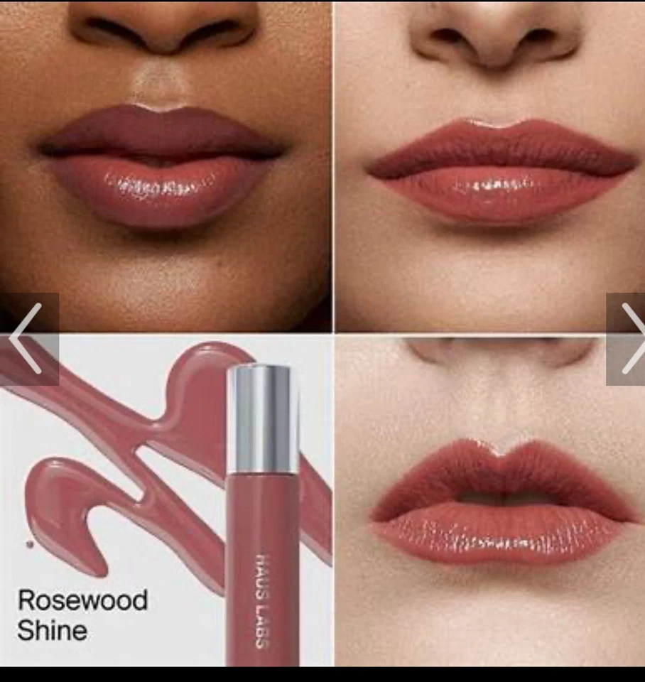 Haus Labs by Lady Gaga Atomic Shake Lip Lacquer Rosewood Shine ~ New In Box - Image 2 of 4