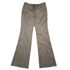 The Limited Pants Womens 2 Brown Tweed Bootcut Dress Work Career Stretch Lined