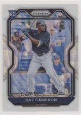 2021 Panini Prizm Tier II White Wave Prizm Daz Cameron #177 y0i